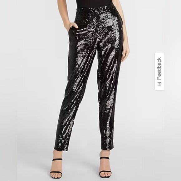 Express Pants - Express black sequin pants